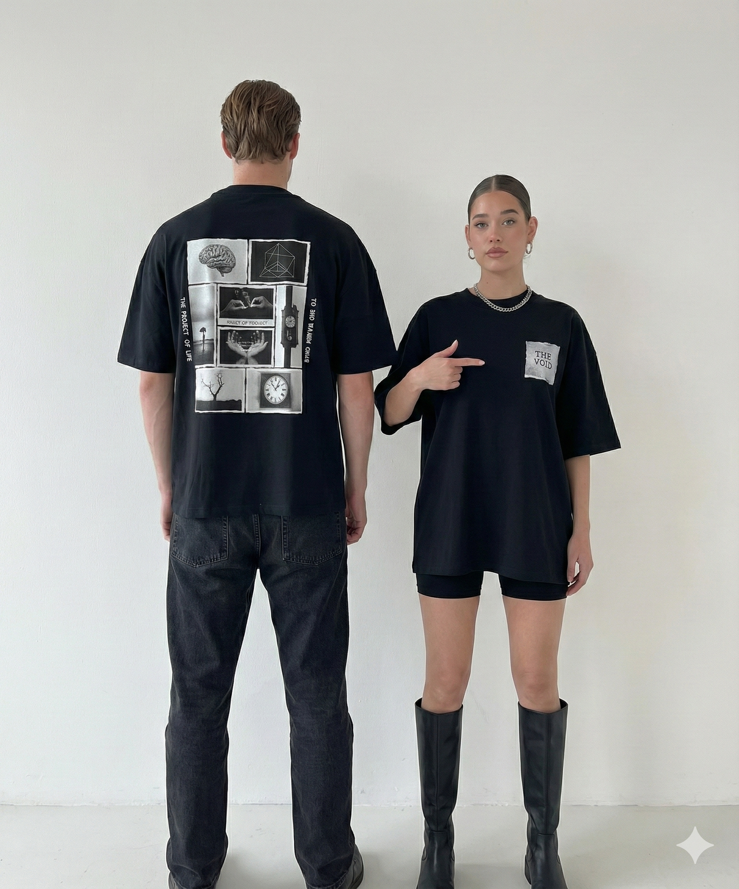 Unleavables Premium Oversized Graphic T Shirts for Men and Women | 100% Cotton