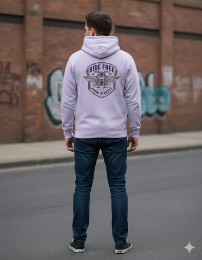 Kovai Riders Motorcycle Hoodie | Ride Free Streetwear for Bikers | Unisex Combed Cotton hoodie