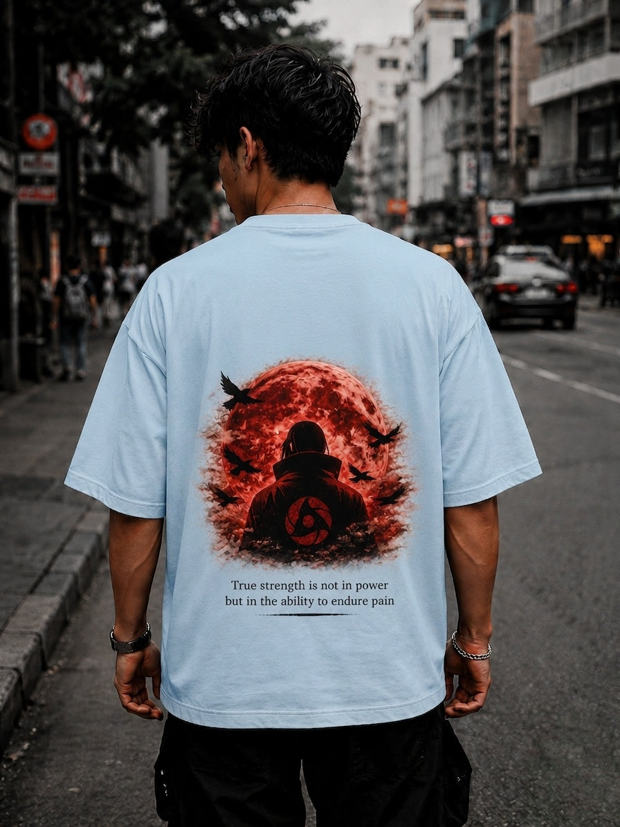 Oversized Anime T-Shirt for Men | 100% Cotton