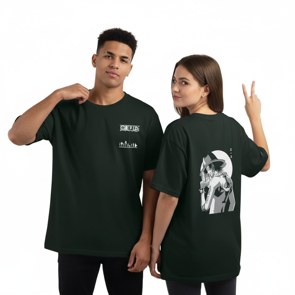 Oversized One Piece Luffy T Shirt - Anime Tees