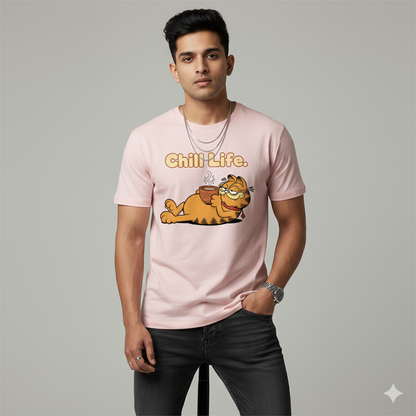 Chill Life Graphic T-Shirt for Men & Women | Printed Cotton Tee | Trending Streetwear T Shirts