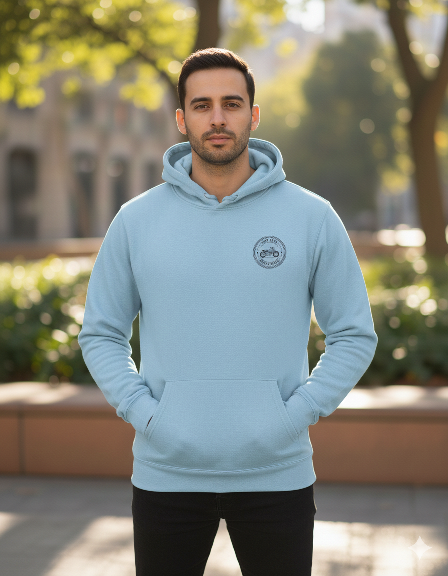 Kovai Riders Motorcycle Hoodie | Ride Free Streetwear for Bikers | Unisex Combed Cotton hoodie