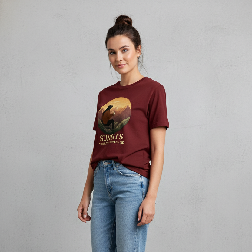 Unleavables | Travel & Coffee T-Shirt | Regular Unisex | 100% Cotton