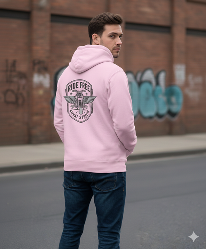 Kovai Riders Motorcycle Hoodie | Ride Free Streetwear for Bikers | Unisex Combed Cotton hoodie