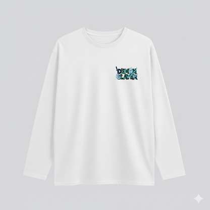 Tanjiro Kamado Full Sleeves Anime T-Shirt – Demon Slayer Edition | Limited Stock!