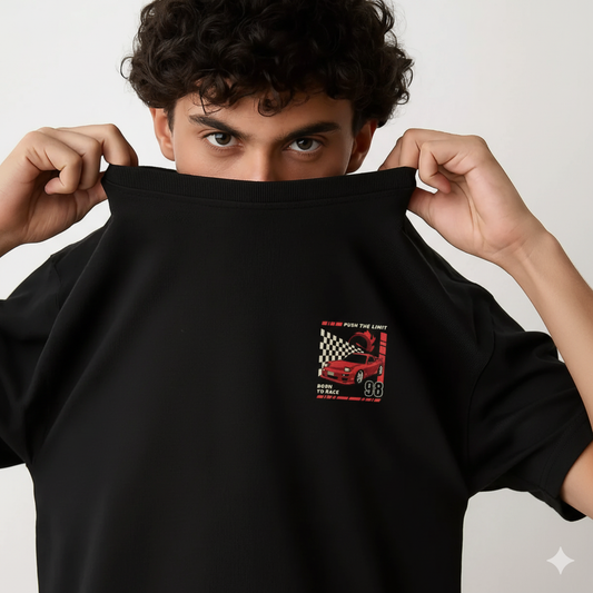 Unleavables Men  Cars T-Shirt - Printed | Regular Fit