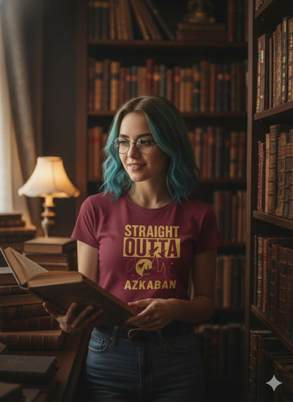 Harry Potter Azkaban Theme Unisex Half Sleeve T-Shirt