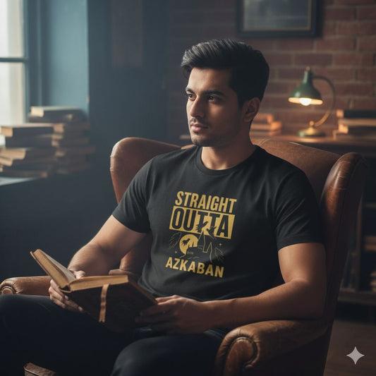 Harry Potter Azkaban Theme Unisex Half Sleeve T-Shirt