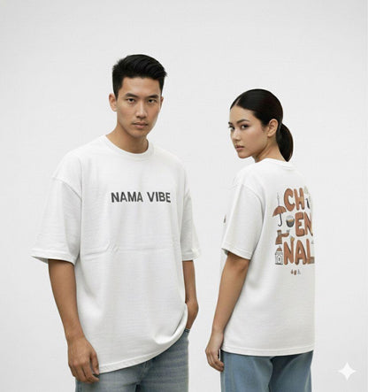 Nama Vibe Premium Oversized T- shirts | 100% cotton