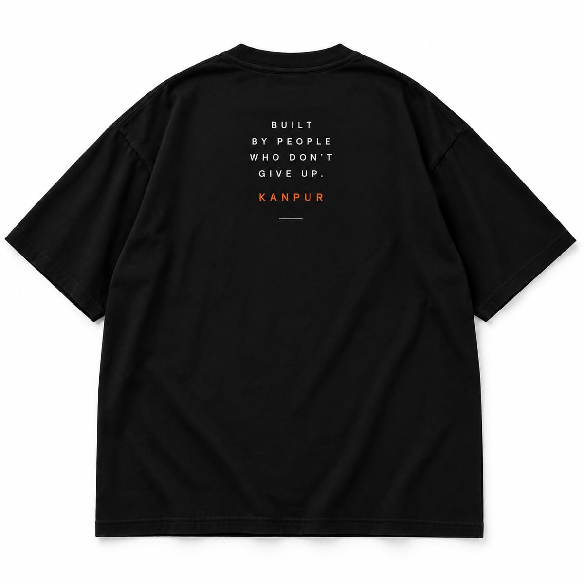 Kanpur Ka Hustle – Oversized Graphic T-Shirt