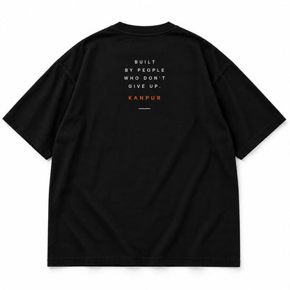 Kanpur Ka Hustle – Oversized Graphic T-Shirt
