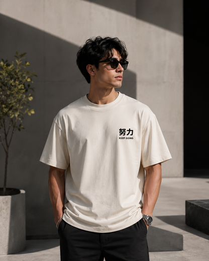 Oversized Anime T-Shirt for Men | 100% Cotton