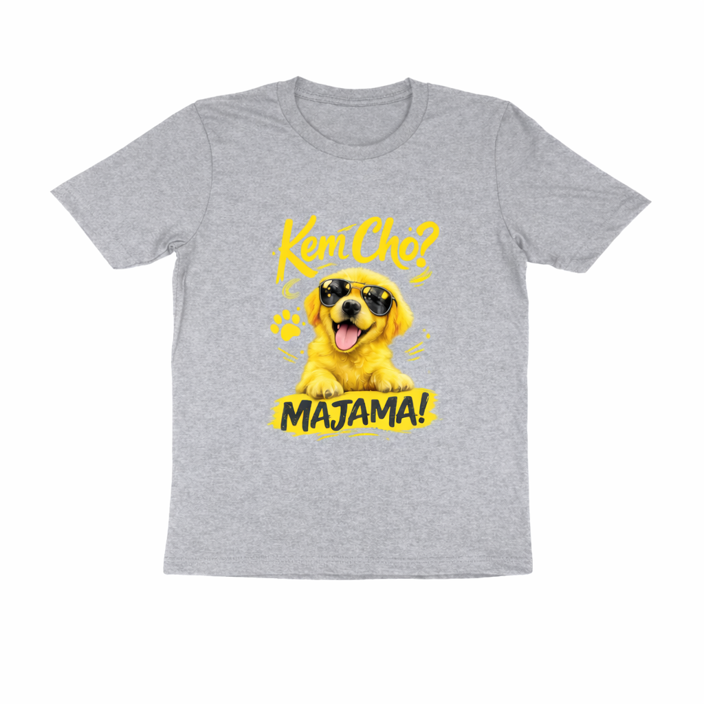 Unleavables Kemcho Majama Unisex T-Shirt – Premium 100% Cotton Tee for Dog Lovers