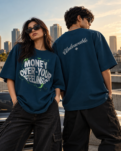 Money mindset oversized Tee