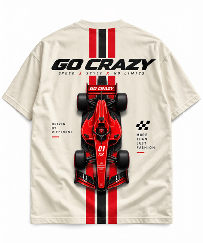 Oversized F1 Racing T-Shirt | Unisex Motorsport Streetwear