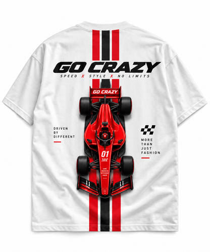 Oversized F1 Racing T-Shirt | Unisex Motorsport Streetwear