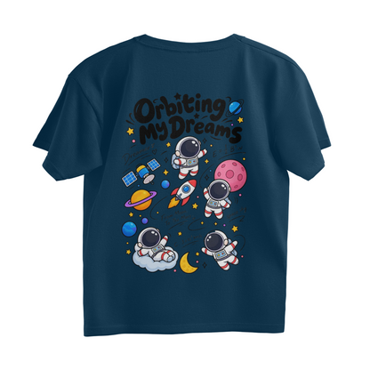 Space Theme T-Shirt , Unisex, Breathable Cotton Material