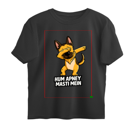 Dog Lover Oversized T-Shirt – Funny Cute Graphic Tee
