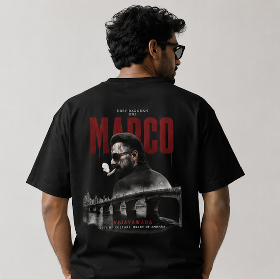 Marco — Born to Rampage Round Neck T-Shirt