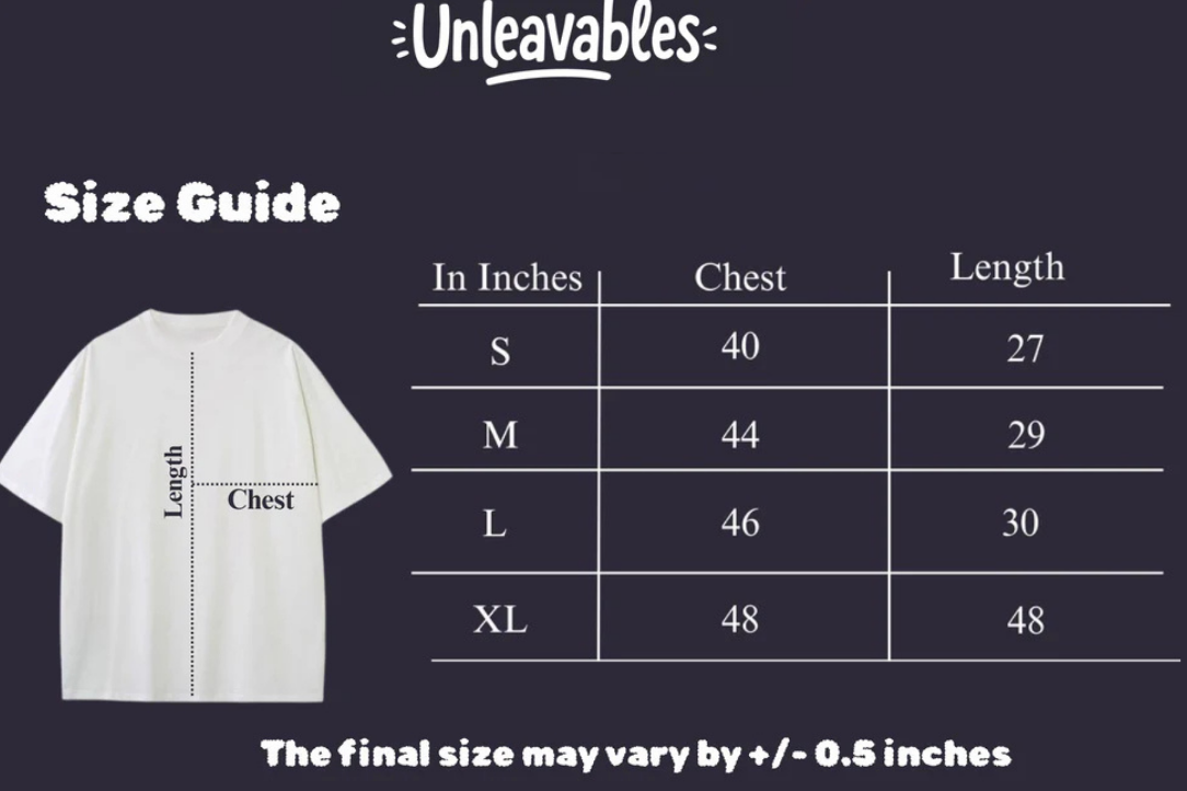 Unleavables Premium Samurai Soul x Underwolf Oversized T-Shirt | Anime Style | Edgy Streetwear |100% Combed Cotton