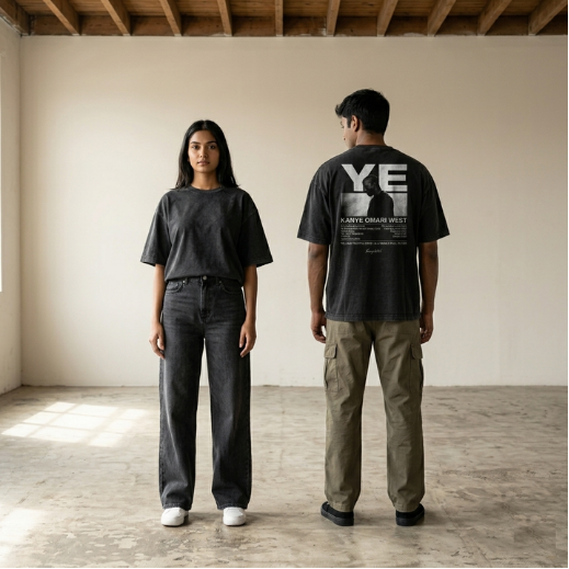Oversized Aesthetic Graphic Tee | Hip Hop Streetwear | Unleavables
