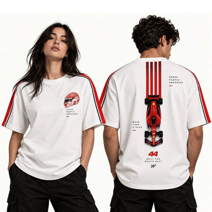 F1 Racing Legacy Oversized Graphic T-Shirt | Unisex Racing Streetwear | 100% Cotton