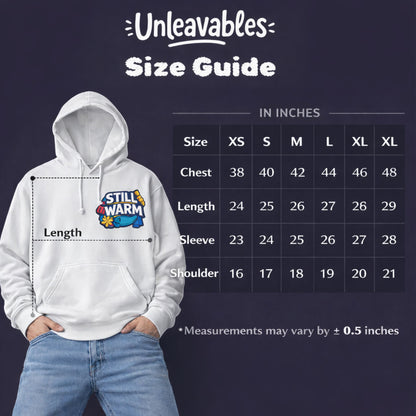 Unleavables Casual Winter Wear  – Regular Fit Hoodie (Unisex)|| Made with 100% cotton