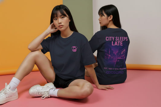 Namma Bengaluru Hustle Mode Tee | Relaxed Fit | Urban Streetwear | BLR Edition