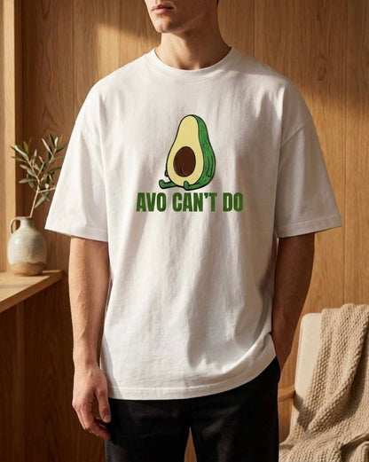 Unleavables "Avo Can't Do" Lazy Avocado Oversized T-Shirt