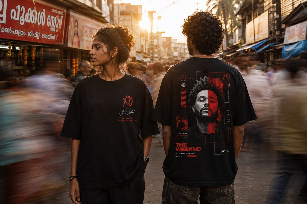 The Weeknd XO Graphic Oversized T-Shirt