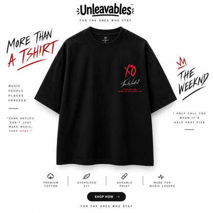 The Weeknd XO Graphic Oversized T-Shirt