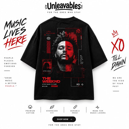 The Weeknd XO Graphic Oversized T-Shirt
