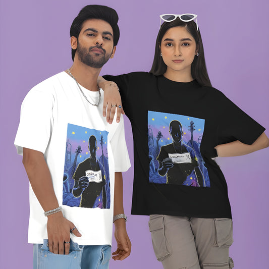 Cosmos Music Band Graphic T-shirt | Unisex | Oversized Fit | 100% Cotton