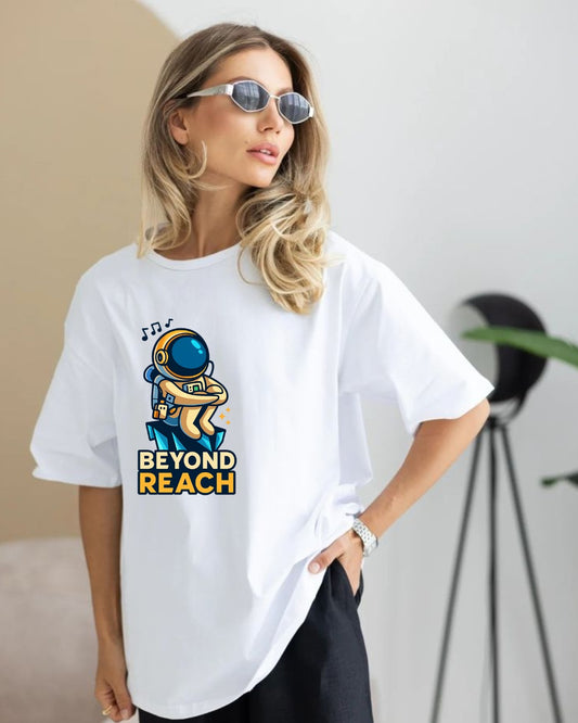 Unleavables | Space Oversized T-shirt | Unisex T-shirt | 100%cotton