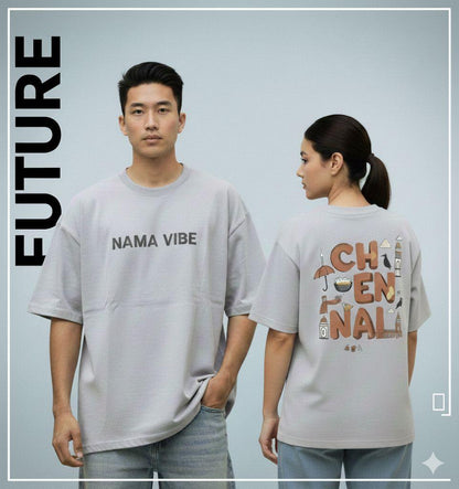 NAMA VIBE Premium Oversized T- shirt