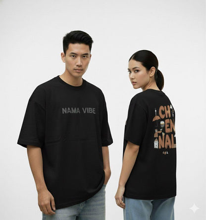 Nama Vibe Premium Oversized T- shirts | 100% cotton