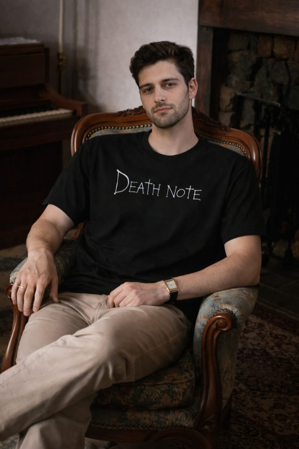 Death Note Ryuk Oversized Anime T-Shirt | Soft Cotton Streetwear Tee for Men and Women