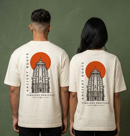 Heritage Temple Oversized T-Shirt | Timeless Heritage | Unleavables