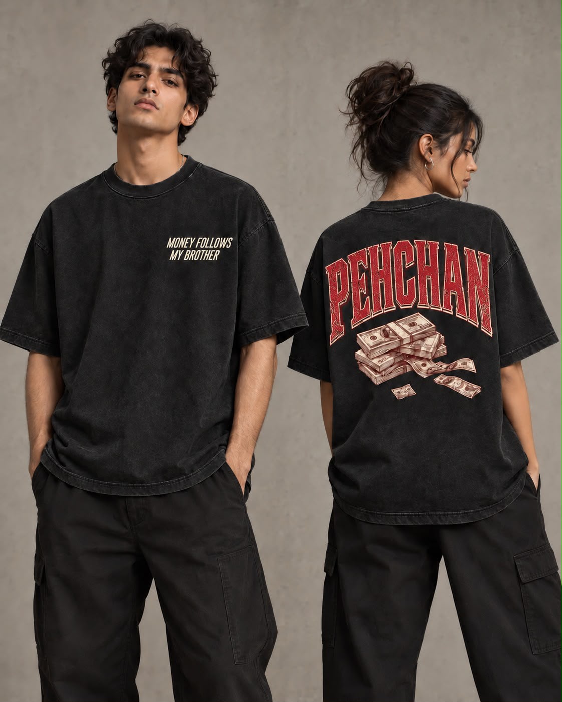 Pehchan- Oversized Unisex T-shirts