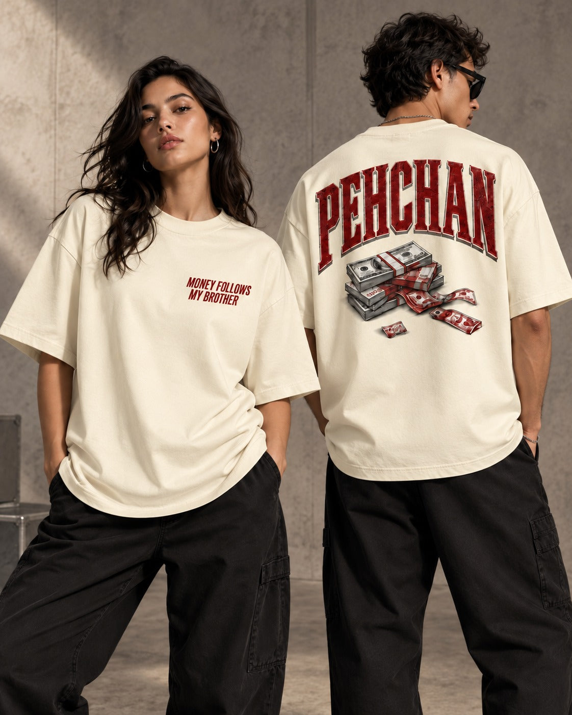 Pehchan- Oversized Unisex T-shirts