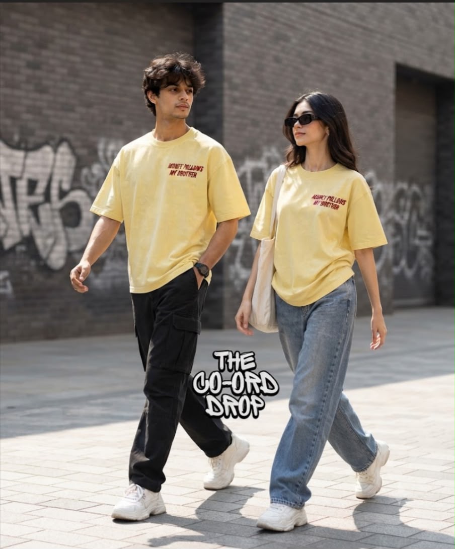 Pehchan- Oversized Unisex T-shirts