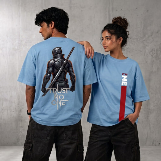 Unisex Oversized Ninja Graphic T-Shirt