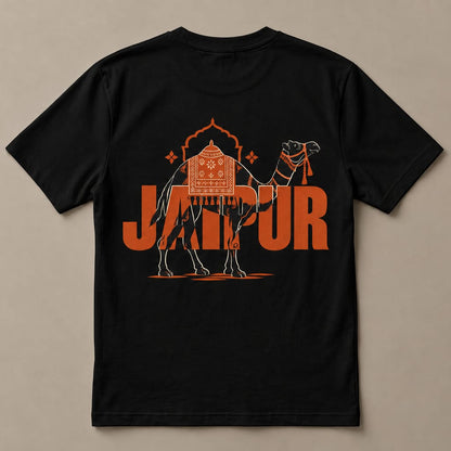 Jaipur Camel Heritage | Unisex Oversized Graphic T-Shirt