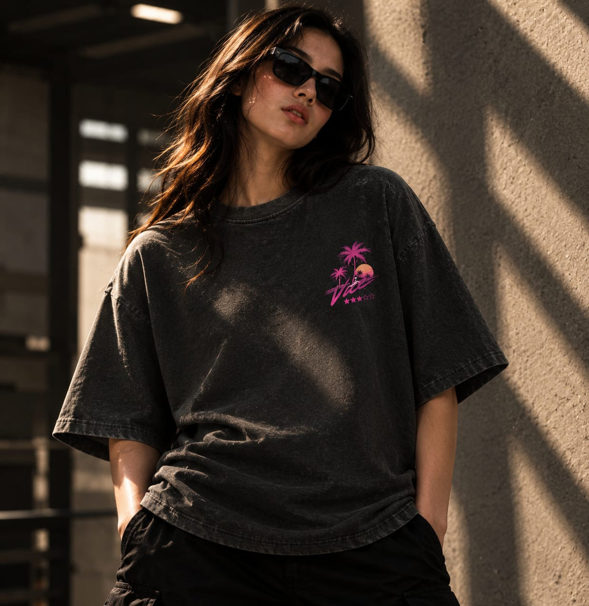 Oversized Gta Vc T-Shirt | Unisex Streetwear