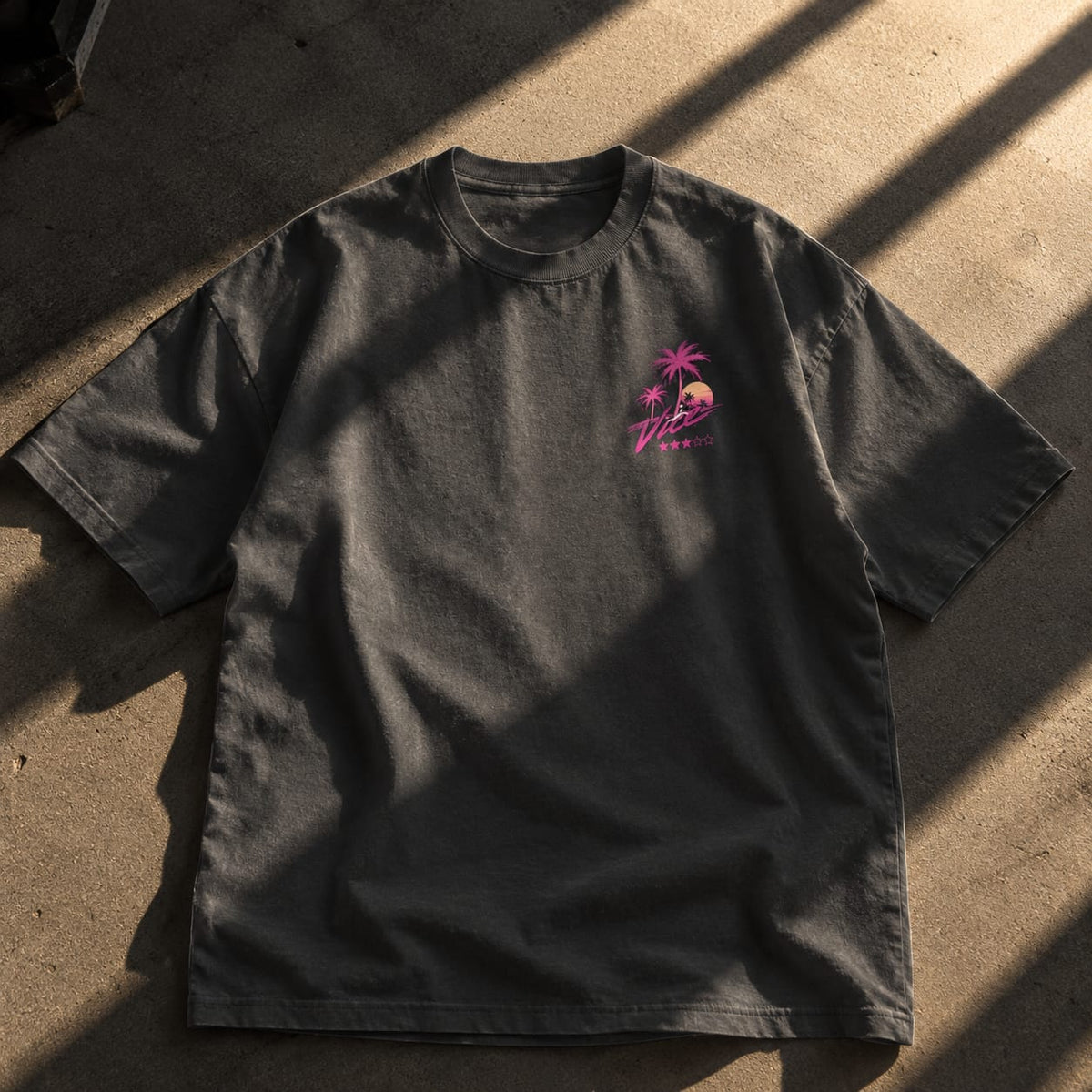 Oversized Gta Vc T-Shirt | Unisex Streetwear