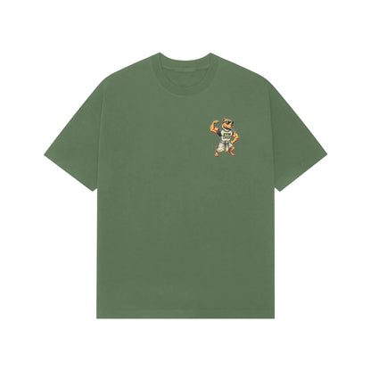 Pitbull Gym Lover 100% Pure Breathable Cotton - Forest Green
