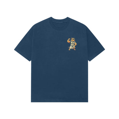 Pitbull Gym Lover 100% Pure Breathable Cotton - Navy Blue