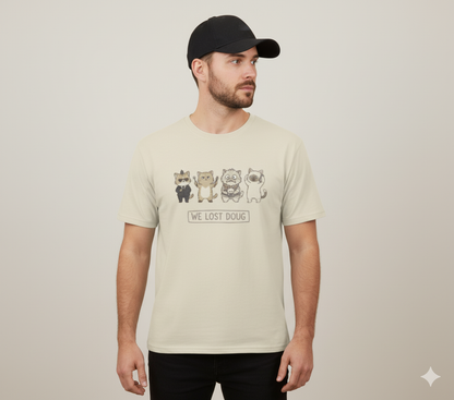 Oversized T-Shirt for Men | Funny Cat Meme Tee | Cartoon Cat Graphic Oversized Tee | 100% Cotton T-Shirt