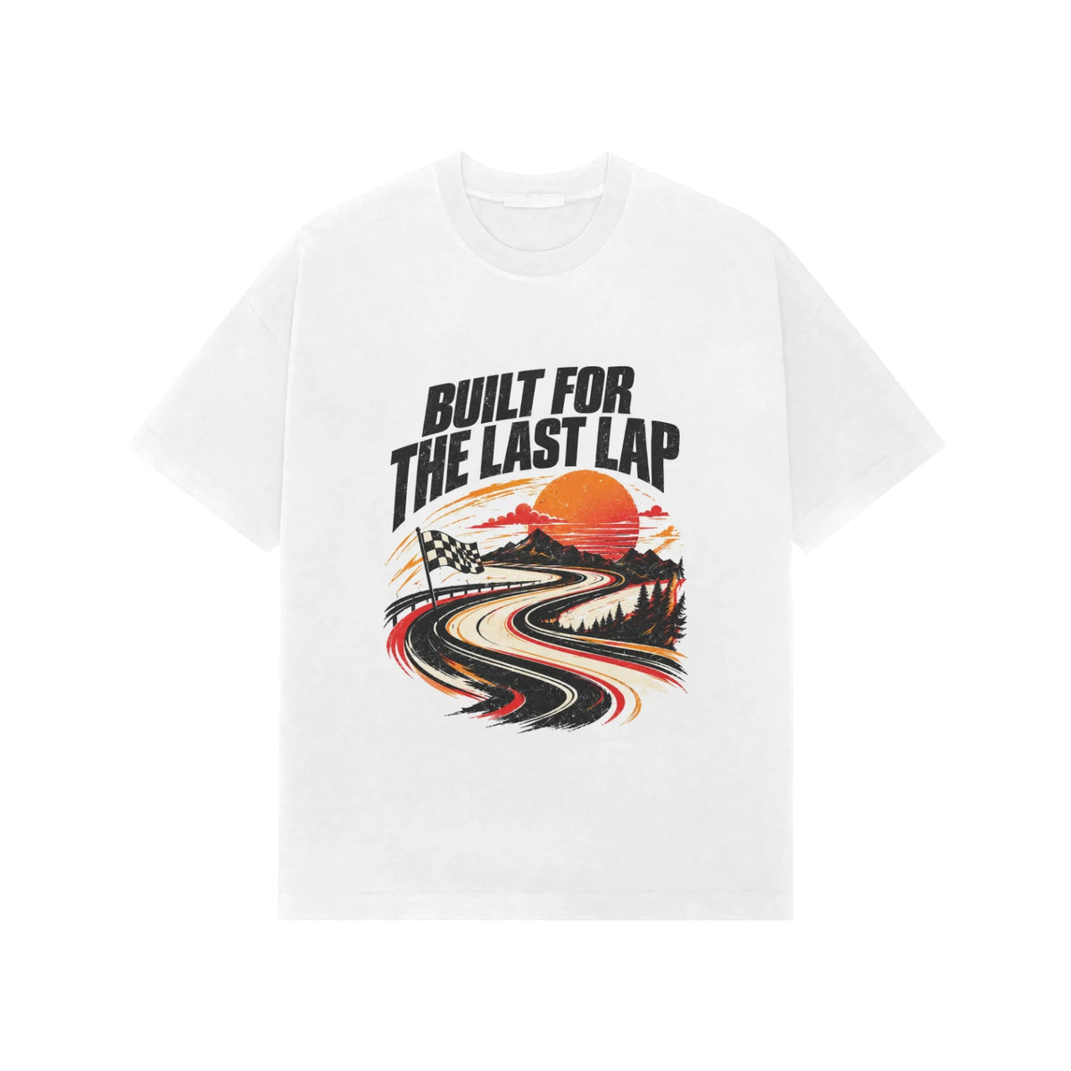 Built for the Last Lap - White