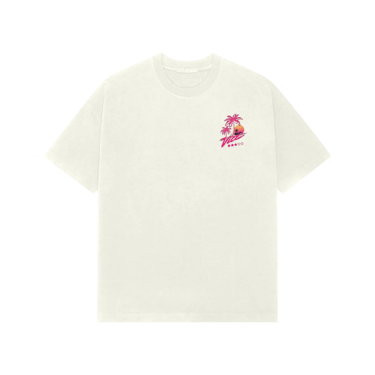Oversized Gta Vc T-Shirt | Unisex Streetwear - Ivory